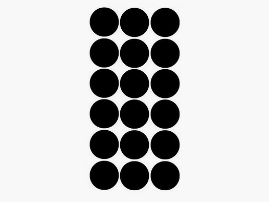 432 Schusspflaster 1" schwarz