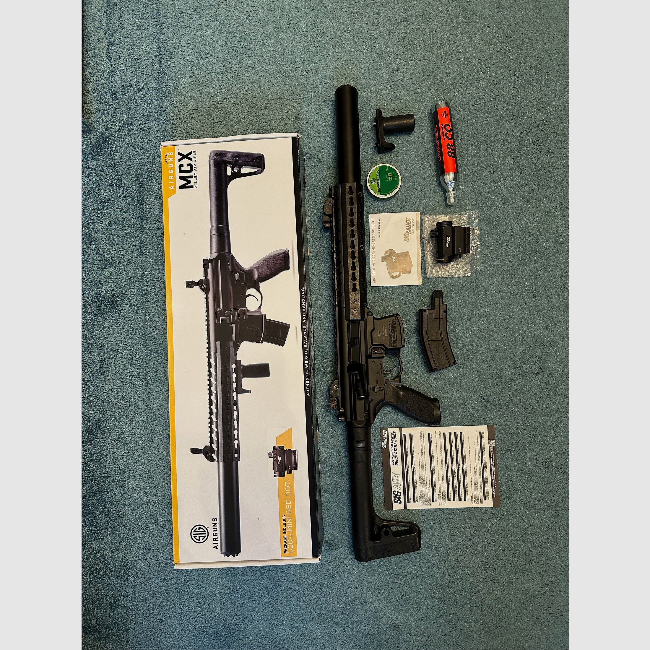 Sig Sauer MCX + Zubehör