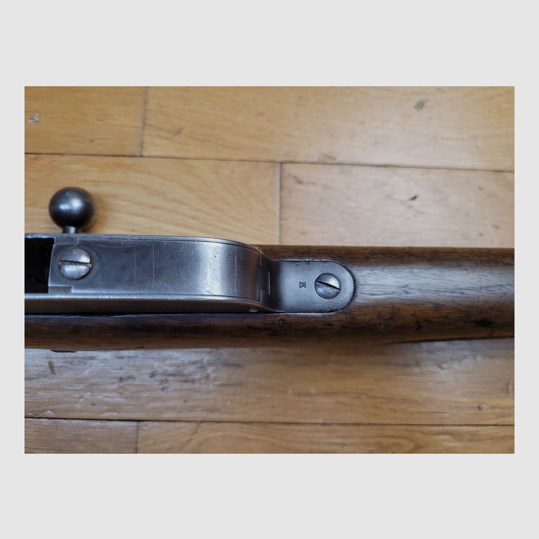 Eerbiedwaardige en ZELDZAAM Oostenrijkse cavalerie musketon M95 (niet 95/30 precies!) – Origineel kaliber uit 14-18 in 8×50 Mannlicher (en niet in 8x56R na 1930) – Mannlicher clip beschikbaar – Steyr arsenaal en 100% origineel – Categorie D – Zeer ongebruikelijk en in totaal uitstekende staat, afbeelding 11 van 31