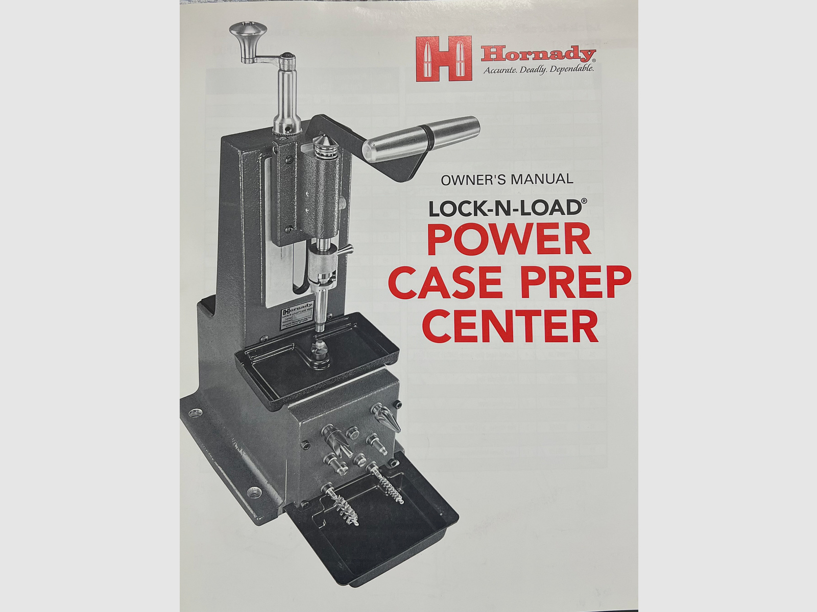 Hornady LOCK-N-LOAD POWER CASE PREP CENTER 
