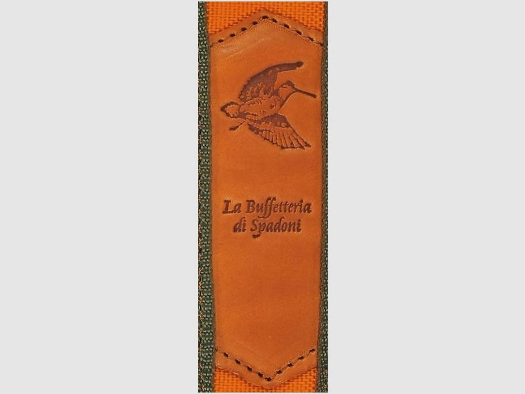 Gewehrriemen Cordura und Leder mit Beccaccia-Muster Buffetteria Spadoni, Bild 3 von 3