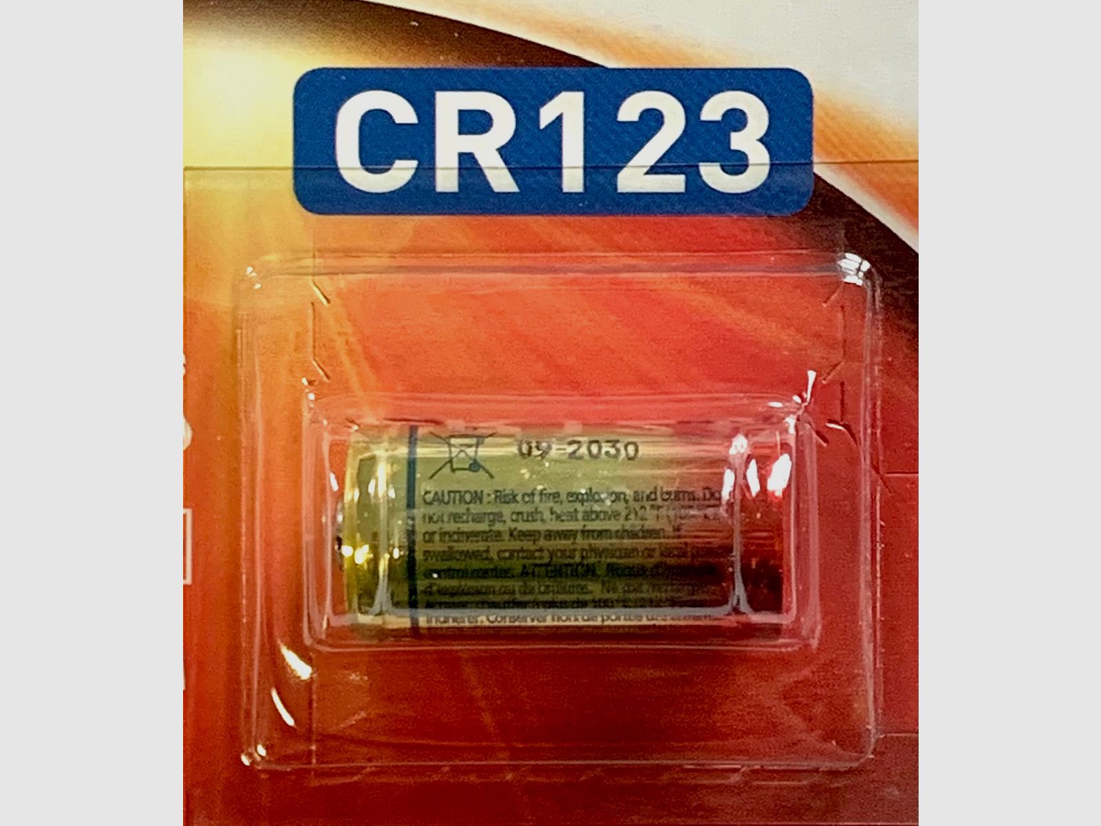 Batterij CR 123 A