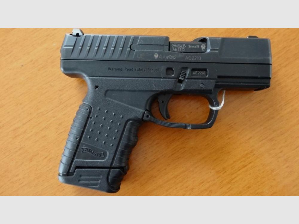 Walther Gebruikte: SL-Pistool Walther PPS 9 mm x 19 PPS 9 mm x 19