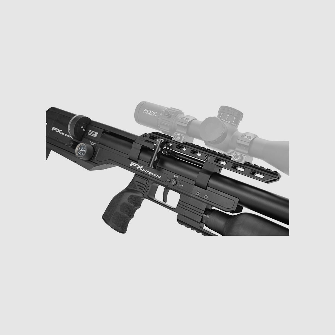 PCP-Büchse Leopard Black Compact Bottle FX Airguns, Bild 3 von 6