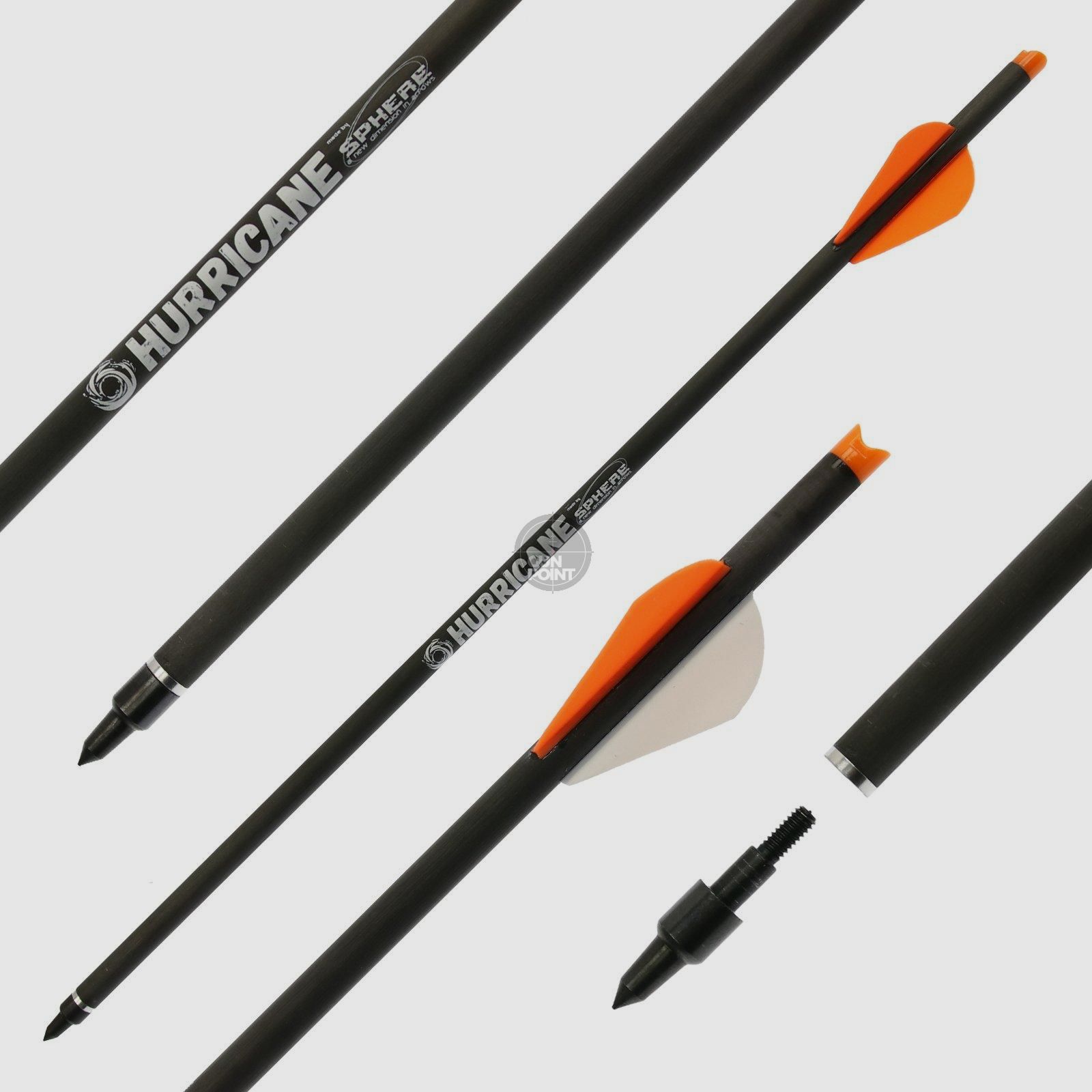 Armbrustbolzen | SPHERE Hurricane - Carbon - 22 Zoll - 12er Pack