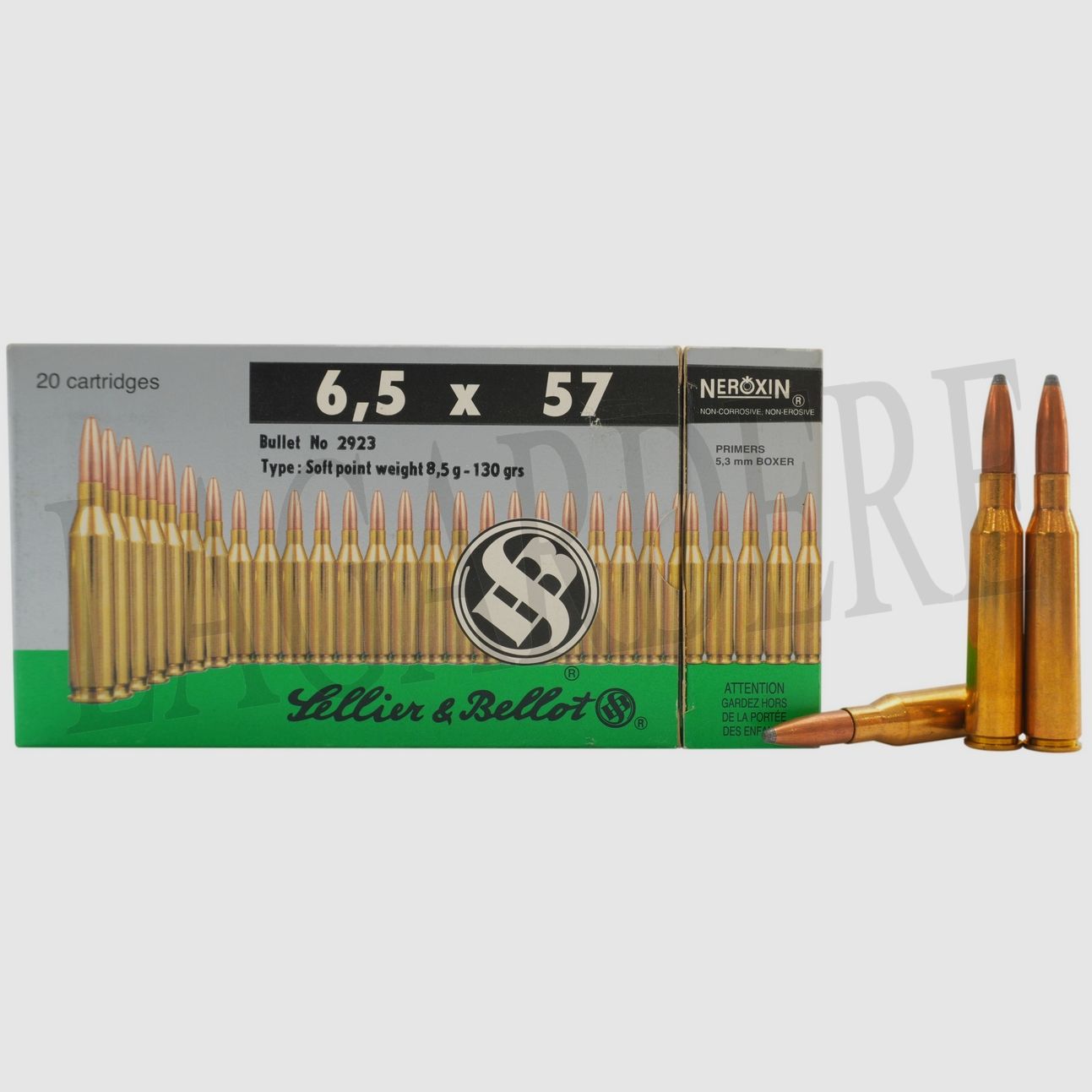 SELLIER&BELLOT SP 8,5G (Patrone mit Geschoss)
