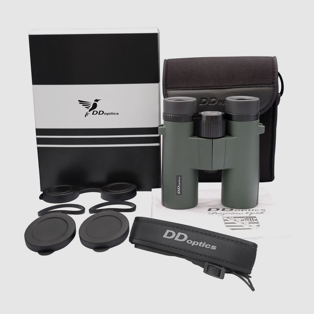 DDoptics binocolo | Kolibri 8x33 | Gen3 | verde