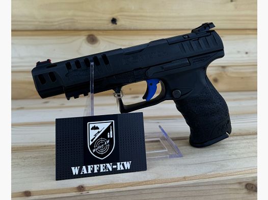 Vorführwaffe Walther halbautom. Pistole Q5 Match 9x19 INT. 15R in schwarz 9mmLuger