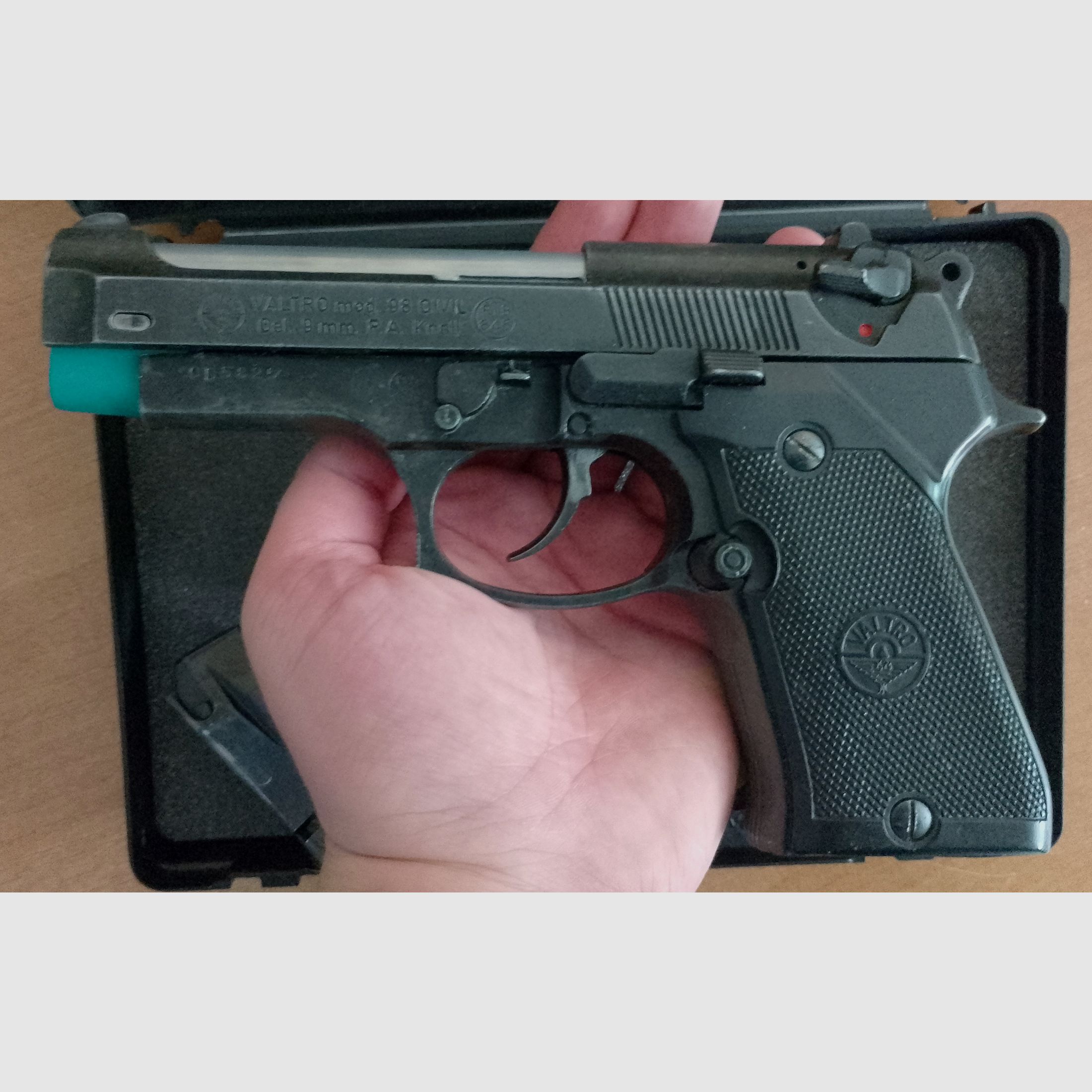 Valtro Mod.98 Civil Kal. 9 mm Knall im PTB 845 mit Abschussbecher!