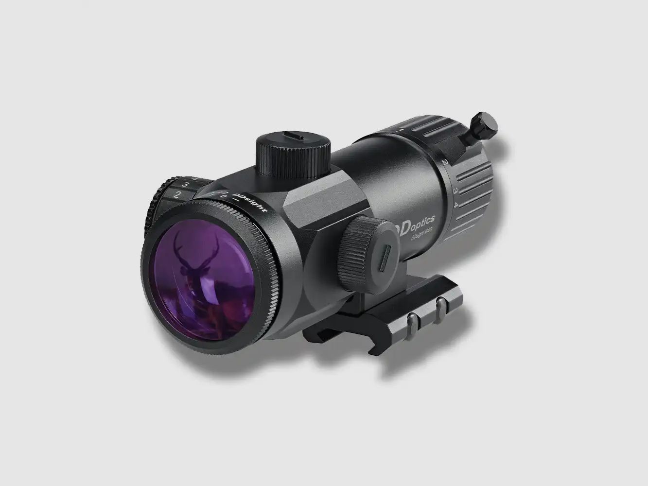 DDoptics RedDot Visier DDsight MAG 1-4x22 Jagdlich IFiber Dentler PROLock