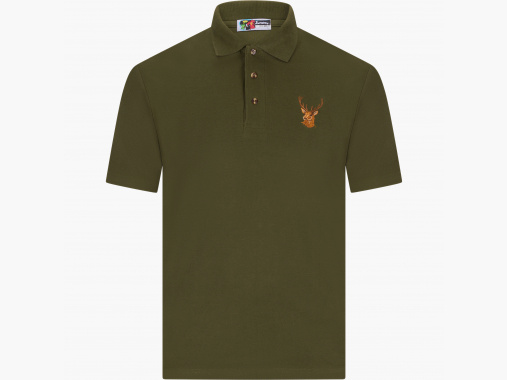 il Lago Basic Unisex Polo-Shirt Rothirsch (Volwassenen) | M