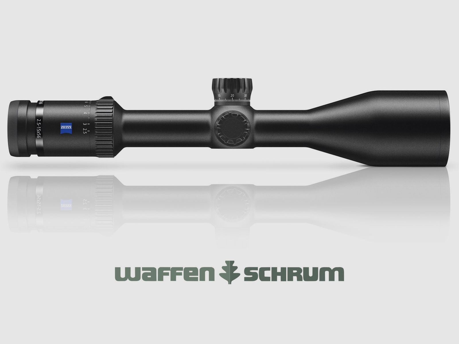 Zeiss Conquest V6 - 2,5-15x56 bez szyny regulacji wysokości celownika