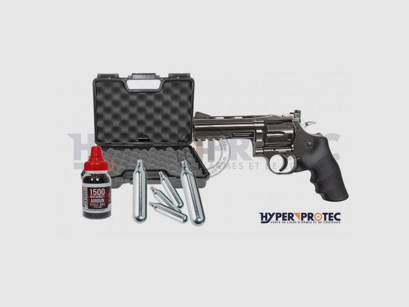 Pack schussbereit Dan Wesson 715 Lauf 4'' Revolver Stahlkugel, Bild 1 von 3
