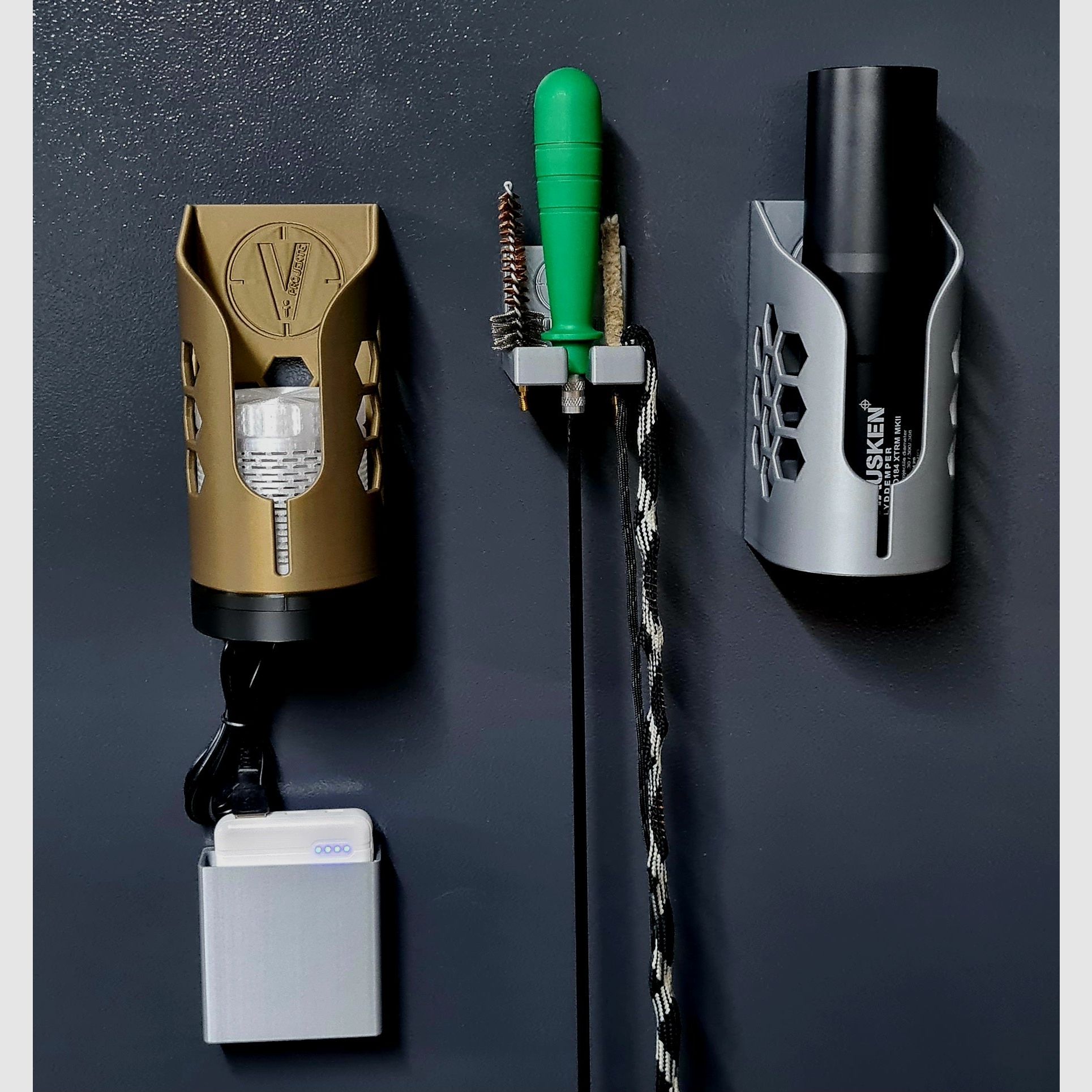 Supporto per powerbank e accessori, magnetico, personalizzato