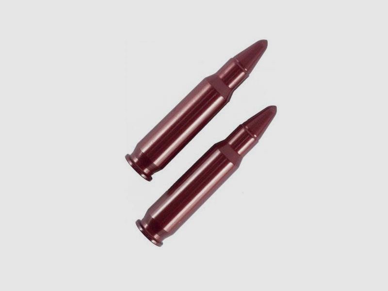 A-Zoom Cartuccia Finta in Alluminio Anodizzato .300 Savage 2-Pack