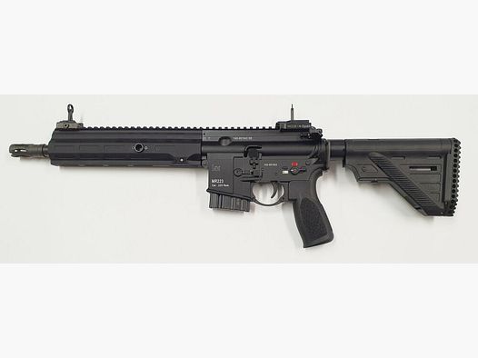 Heckler & Koch Heckler & Koch MR223 A3 Slimline 11" SPORT Sonder-Edition, Schwarz .223Rem Black BKA-Bescheid