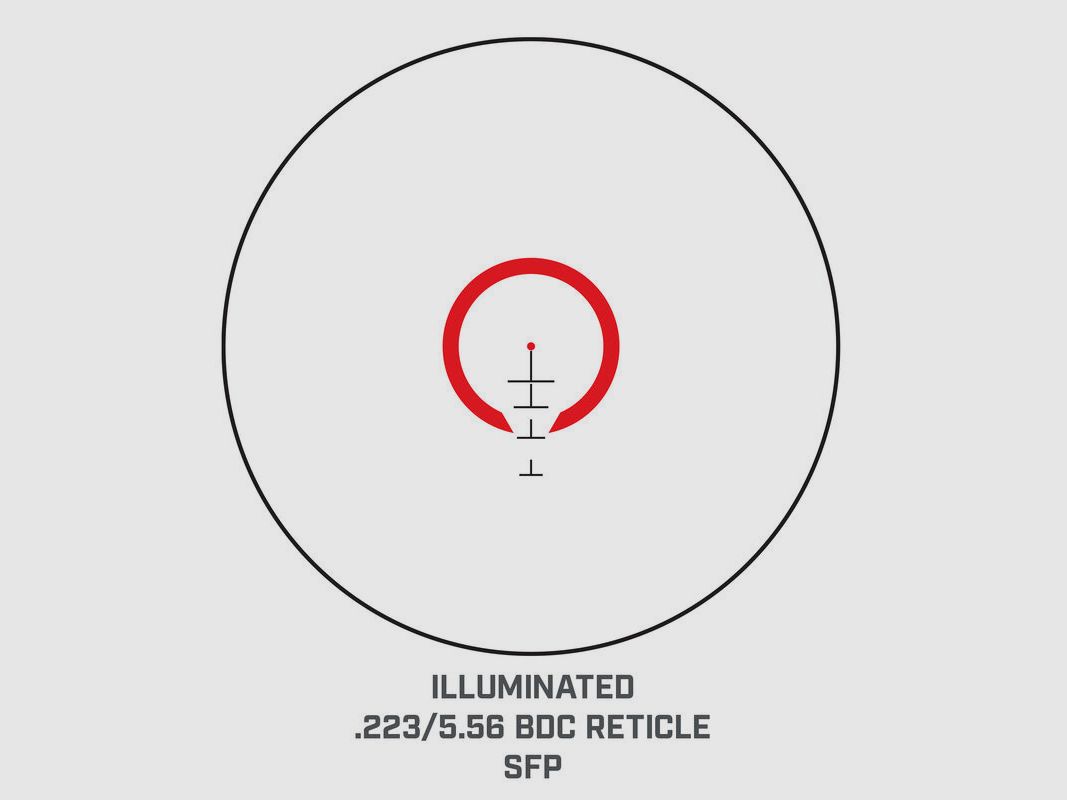 Bushnell Richtkijker AR 1-6x24 BTR-1 SFP #AR71624I