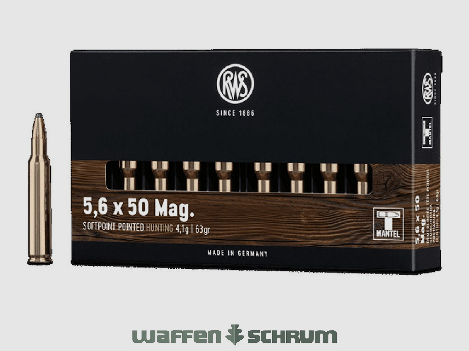 RWS TMS 4,1g - 63gr 5,6x50Mag