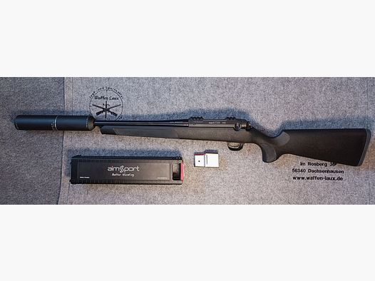 Steel Action Modell Steel Action HS gekürzter Lauf mit Schalldämpfer