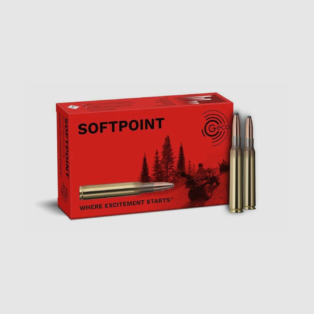 Geco Softpoint 10,7g/165grs à20 7X64