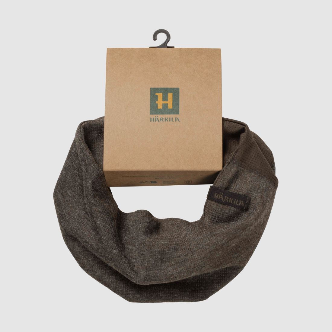 Nekwarmer Kodiak CleverWool Harkila / Donker jachtgroen, afbeelding 2 van 2
