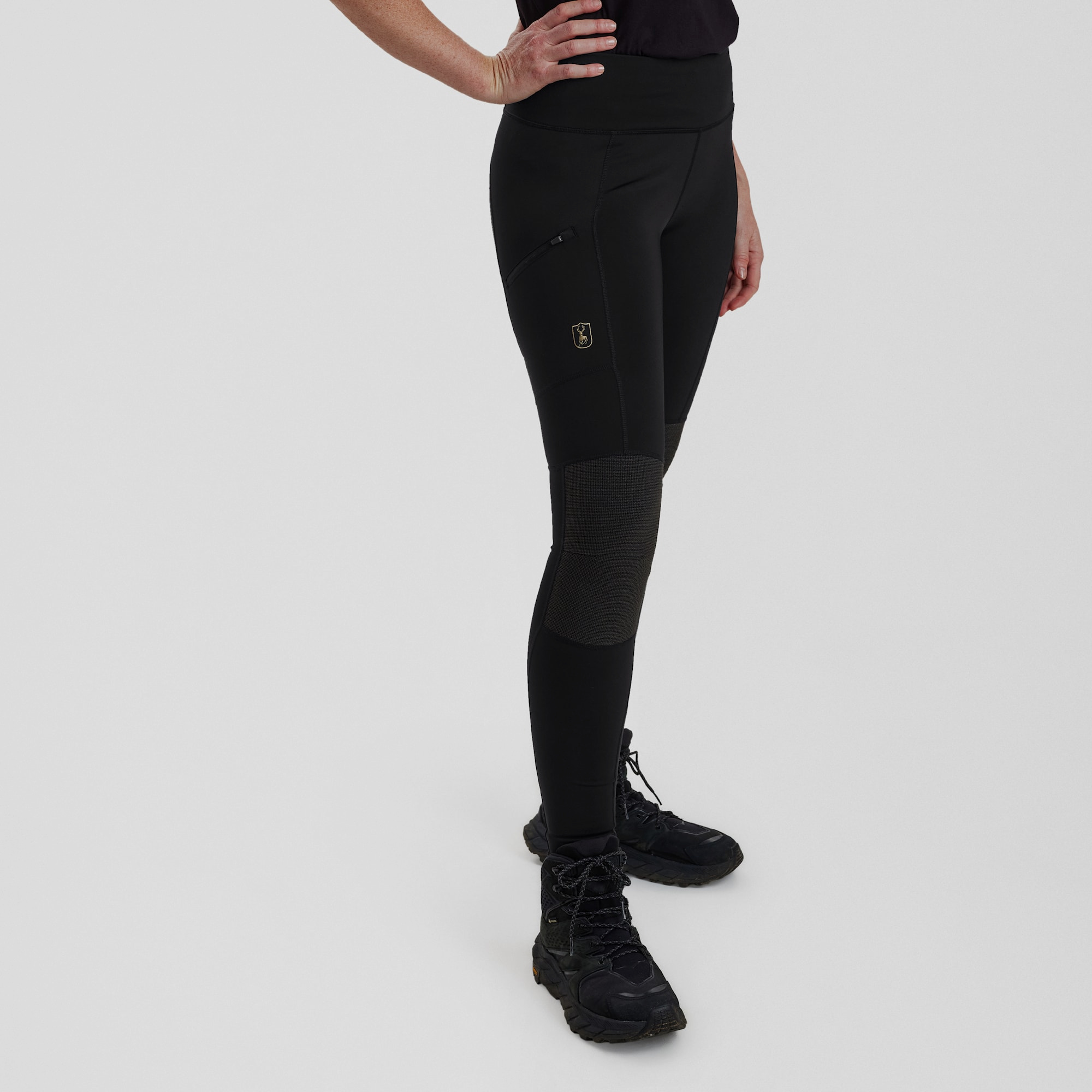 Deerhunter Leggings Rinforzate Donna Nere 42