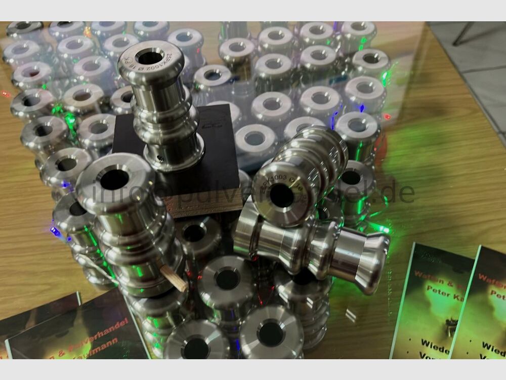 Cannon stand PK nuovo in acciaio inossidabile, di bell'aspetto, molto rumoroso, a partire da € 99.- prodotto in Germania