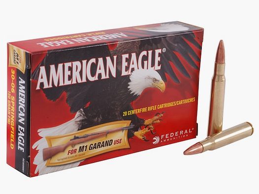 Federal American Eagle .30-06 Sprg. 150GR FMJ 20 cartridges