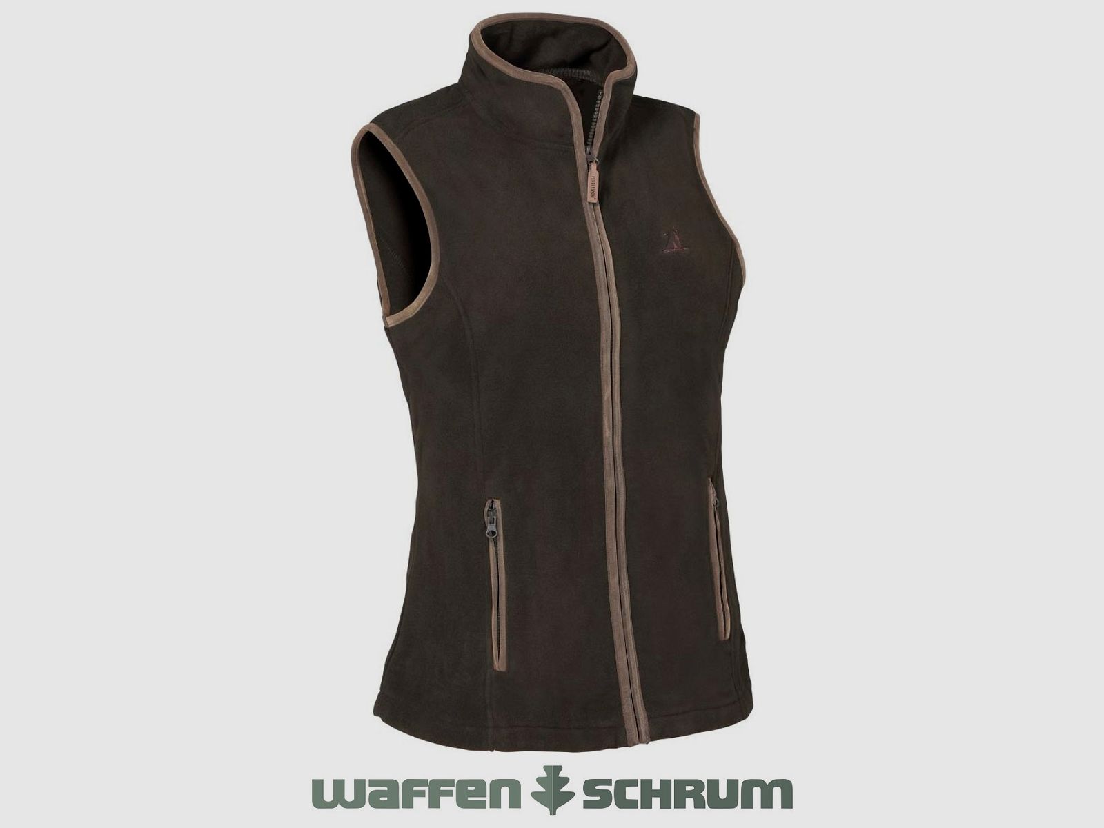Percussion Fleece Vest Scotland Khaki