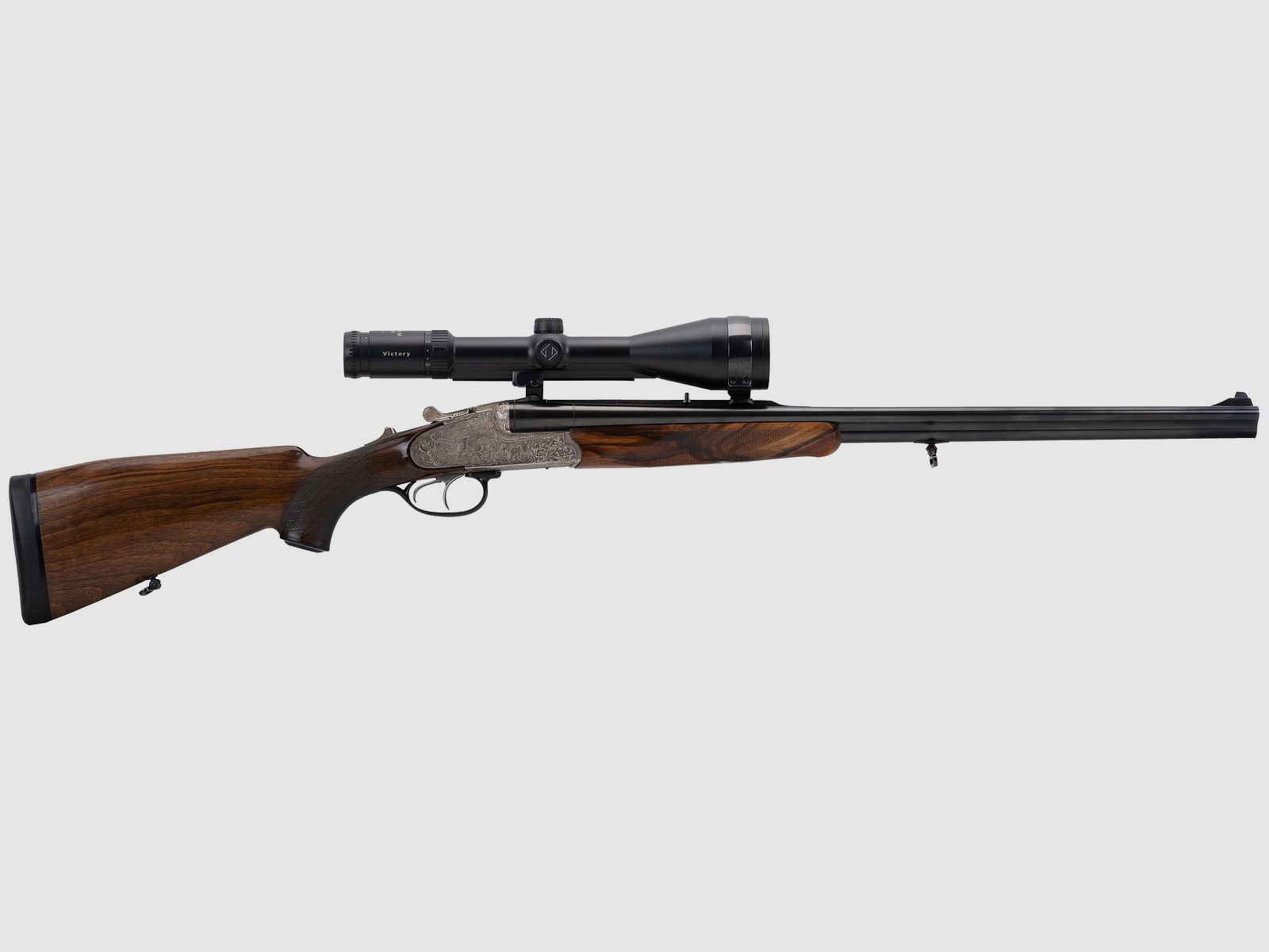 Krieghoff Neptun Seitenschl DBD mit WL 20/76,.30RBlaser Doppelbüchsdrilling