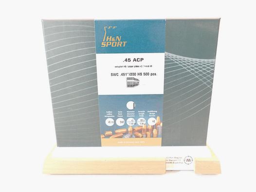 Haendler & Natermann munitions SWC HS 200grs. A500