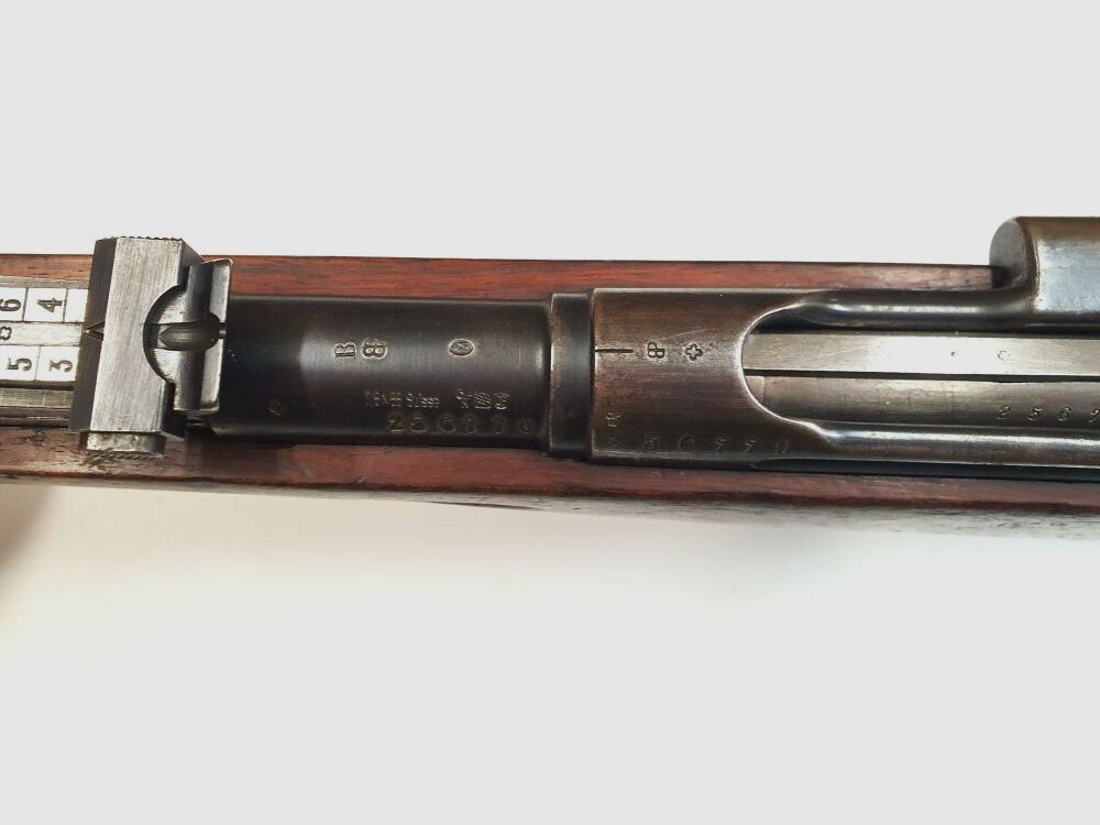 Waffenfabrik Bern Repetierbüchse W+F Bern Schweizer Langgewehr IG96-11Kal.7,5x55swiss