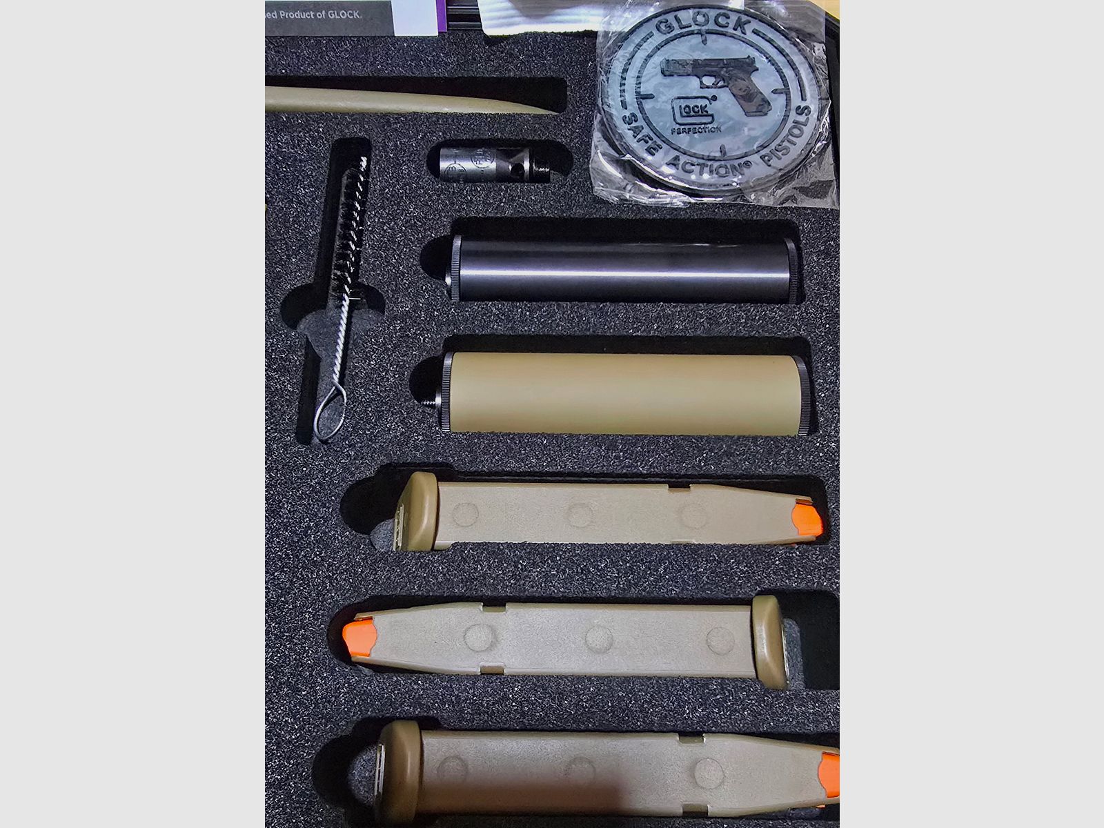 Glock 17 SV Stahlverschluss 9mm PAK Double Set Limitado 300