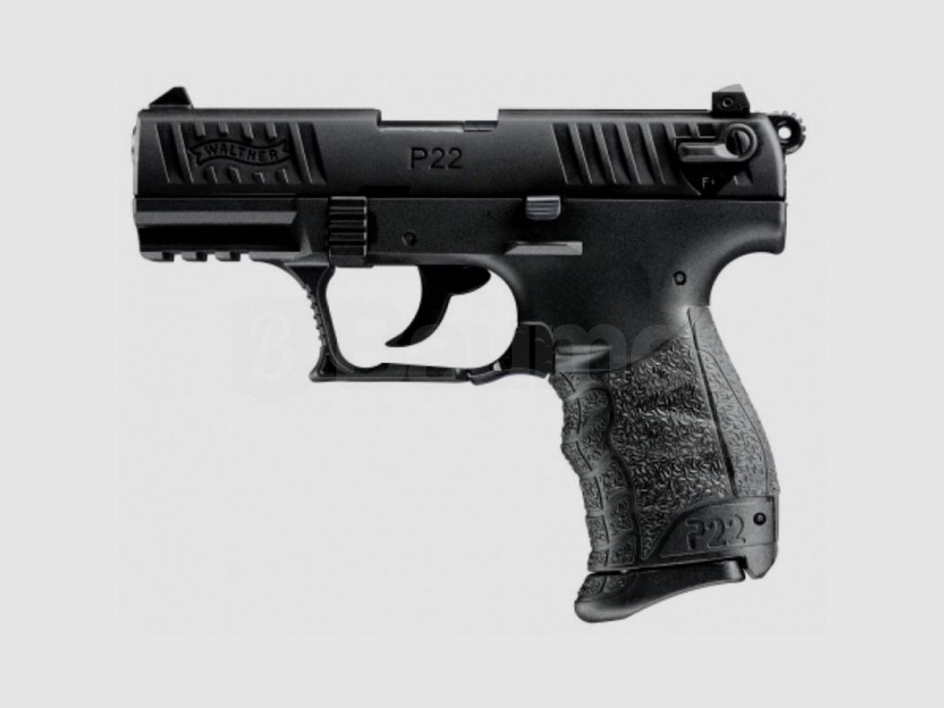 PISTOLET WALTHER SEMI-AUTOMATIQUE P22Q STANDARD CAL.22LR 3.42 POUCES 10 COUPS
