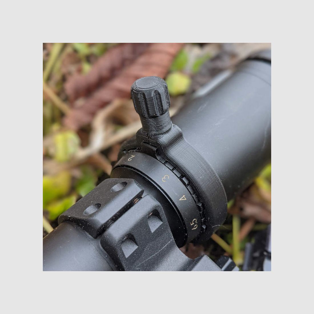 Para Bushnell Elite 6500: Palanca de ajuste rápido para la configuración de aumento