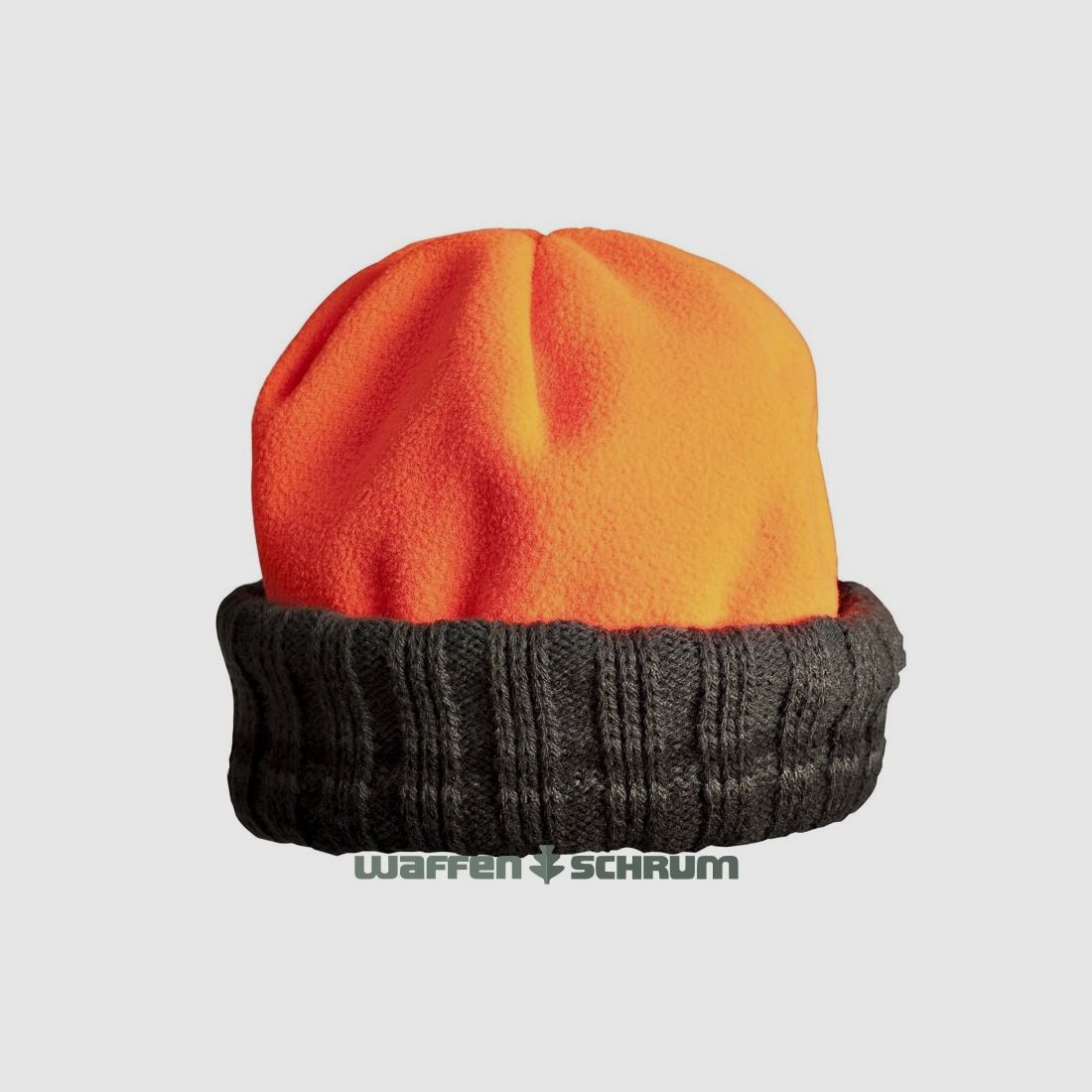 Browning Wendemütze Polarfleece  Grün / Orange
