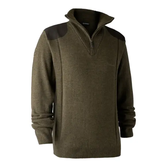 Pull De Chasse Col Zip Deerhunter Sheffield Cypress