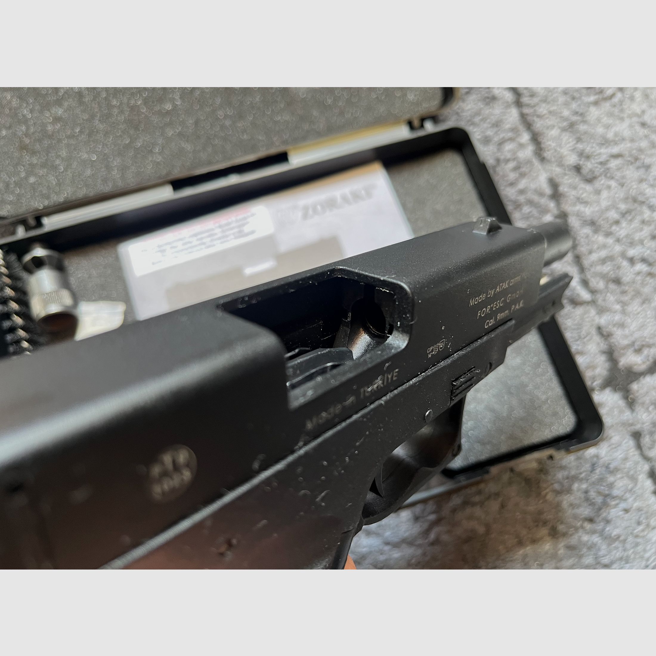 Zoraki 917 Schreckschusspistole 9mm P.A.K. - schwarz - Gebraucht