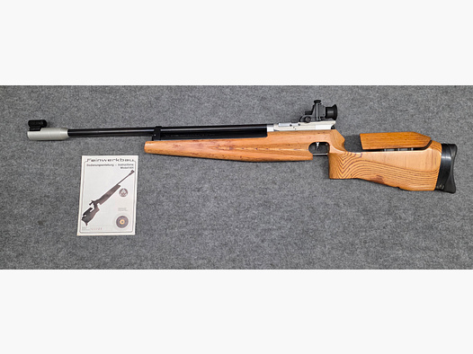 Feinwerkbau FWB Mod. 601 Bedienungsanleitung Luftgewehr Vorkomprimierer Pressluft Match Gewehr