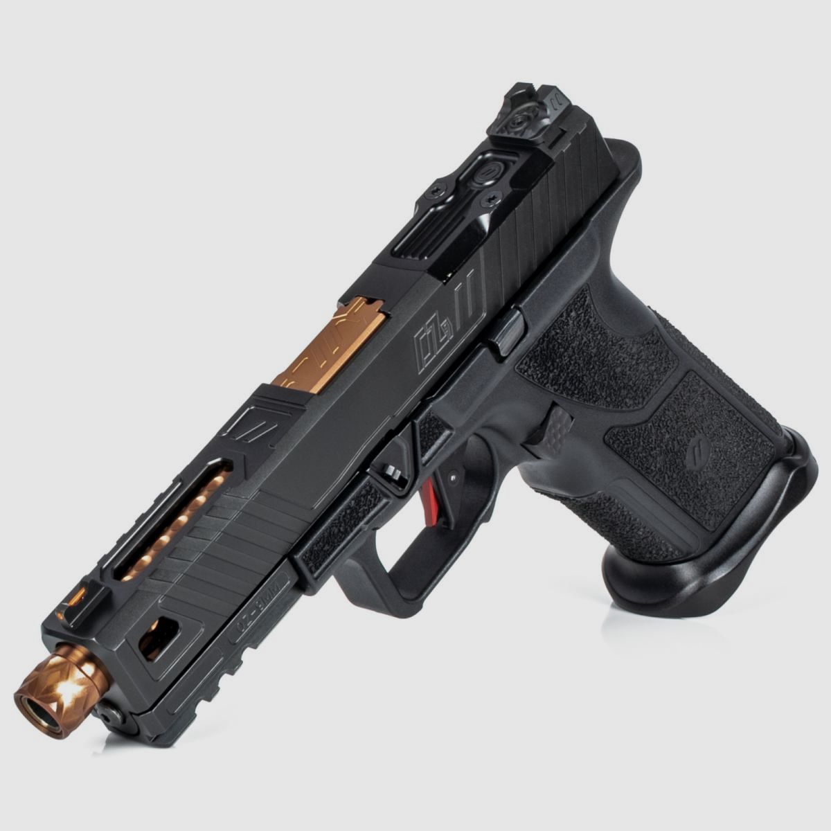 ZEV OZ9 Elite Standard Pistole 9mm Luger, mit Mündungsgewinde