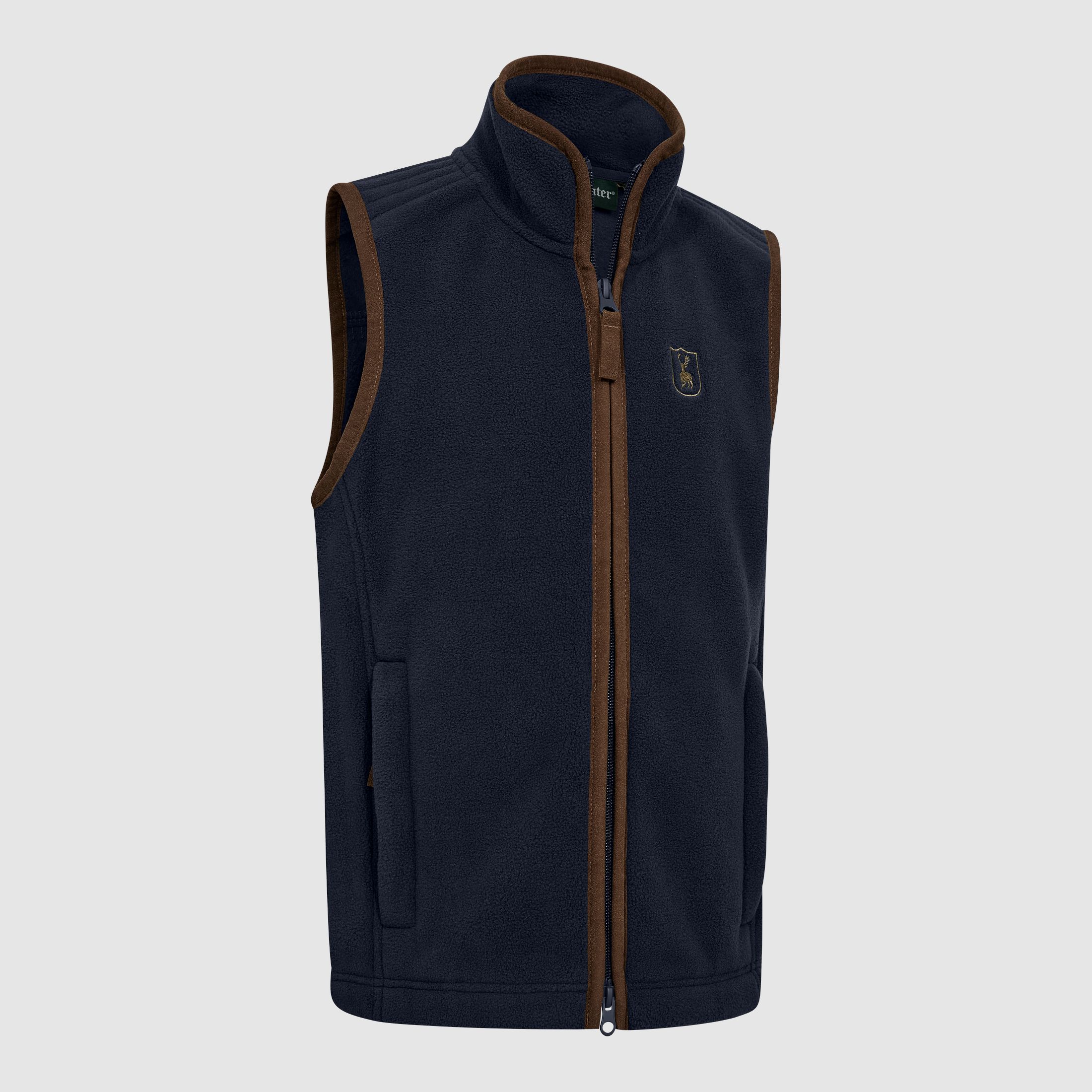 Youth Cumbria Fleece Weste - Dark Blue – Kleidergröße Kinder: 152