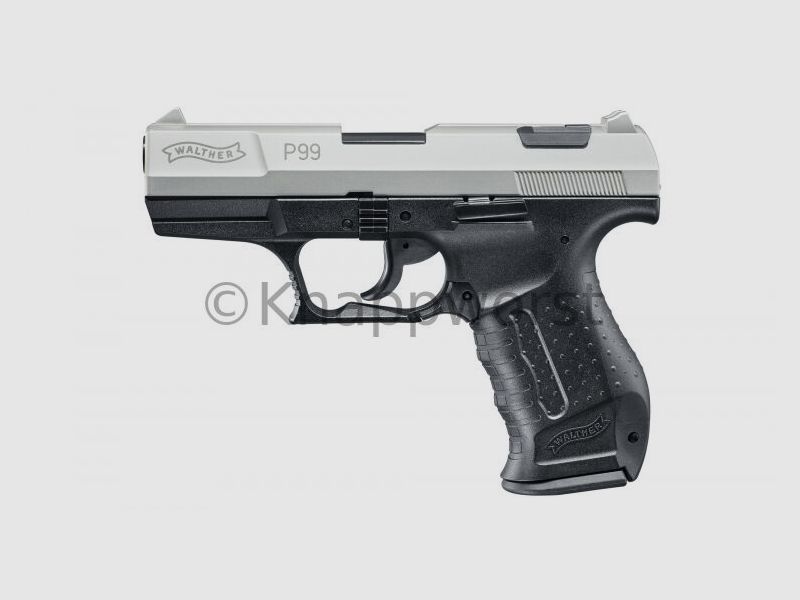 Umarex Walther P99 - 16 schüssig 9mm P.A. vernickelt