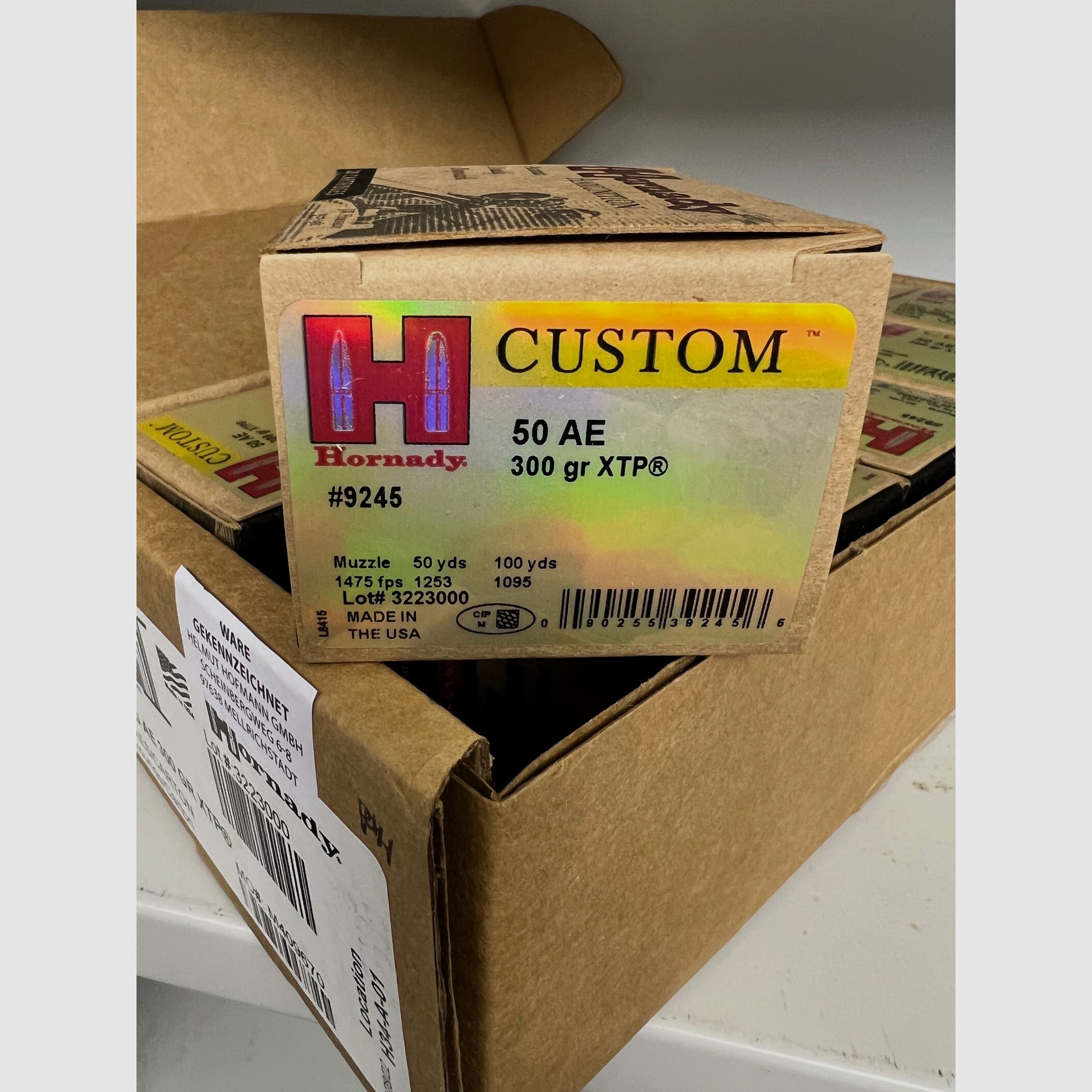 50AE 300 gr XTP Hornady