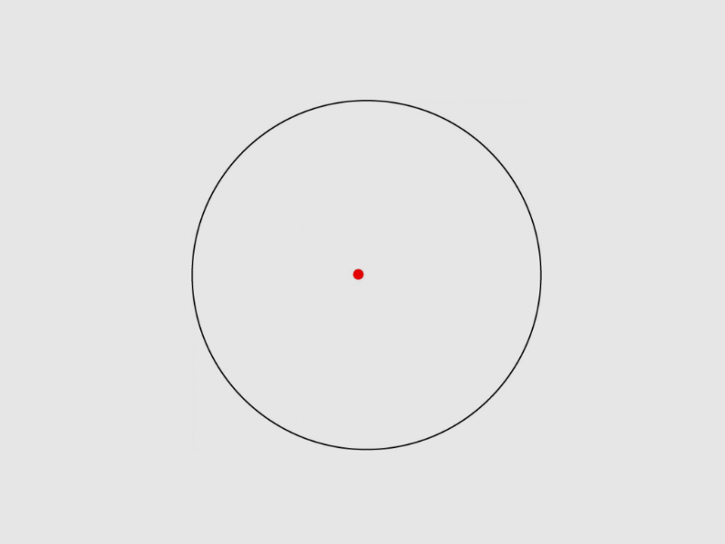 Leupold Freedom 1x34 1 MOA Red Dot 223 BDC con montaggio