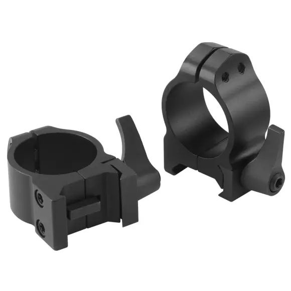 Colliers de Montage en Acier Warne à Levier 25,4 MM pour CZ527/550 Haut, image 1 sur 2