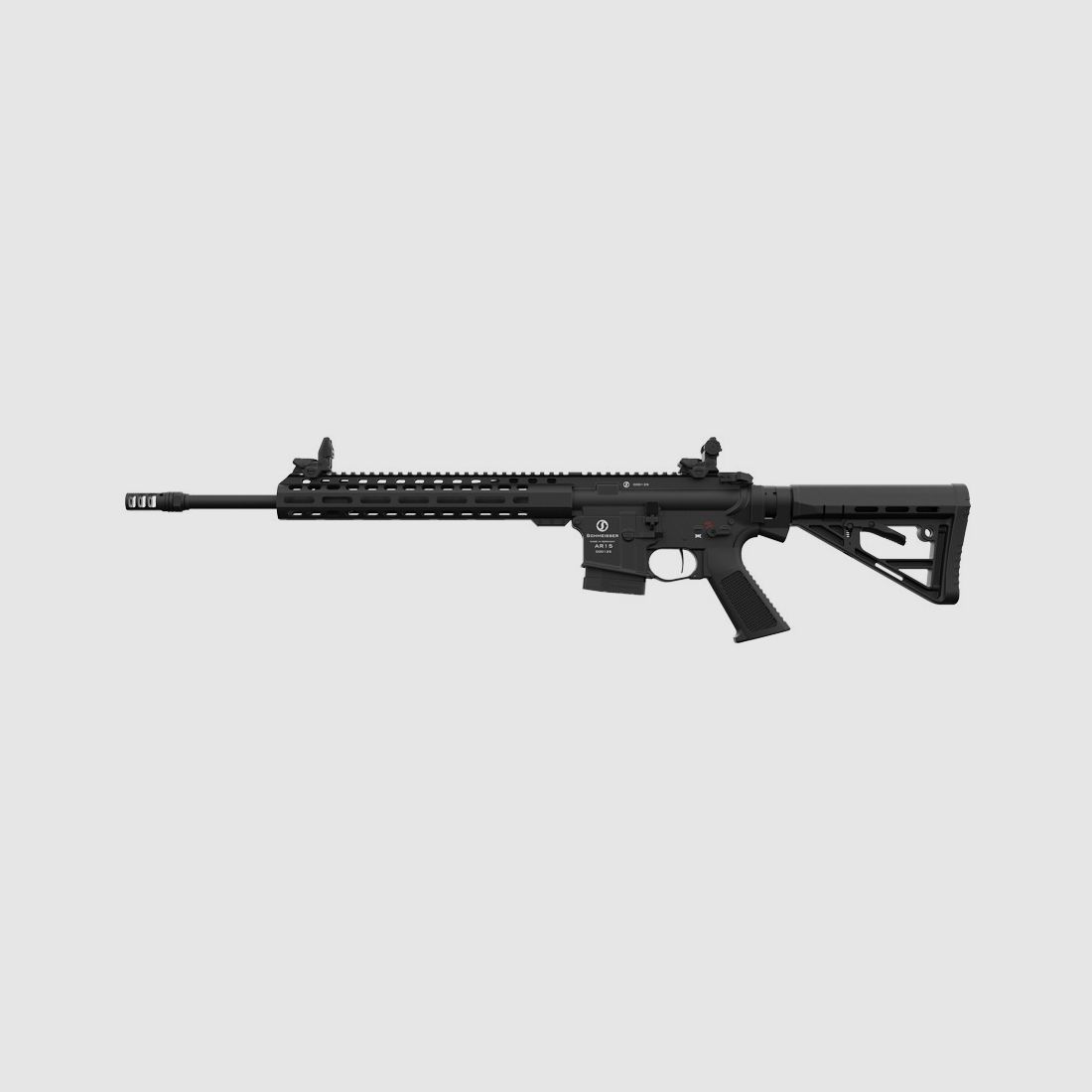 Schmeisser AR15 Dynamic Black 16.75 .223Rem Semi-Automatic Rifle