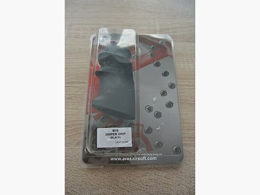 M16 Sniper pistol grip for Ares series black Motorgriff Airsoft Softair