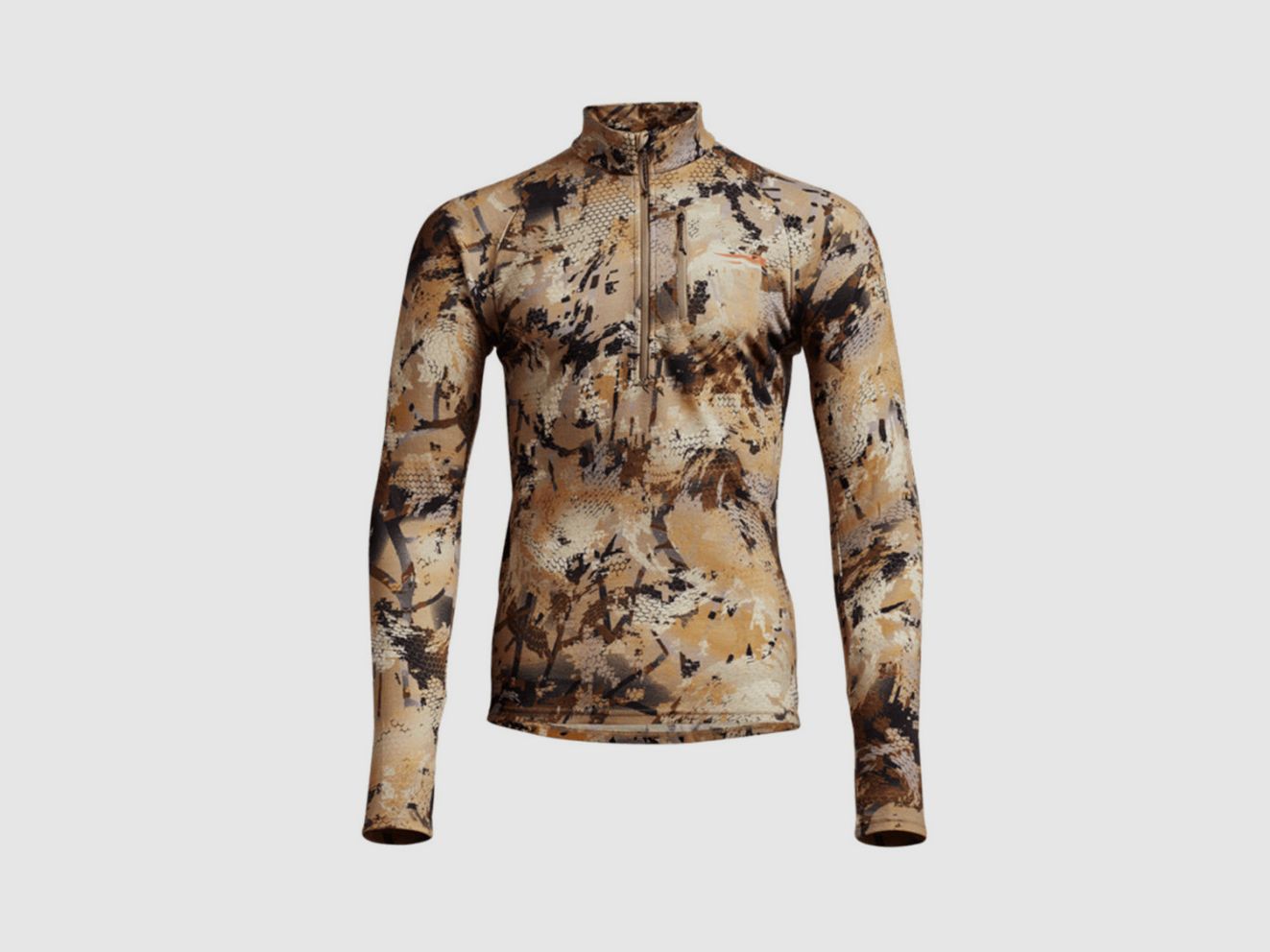 Sottopullover termico Sitka Core Merino 220 Half-Zip Optifade Marsh