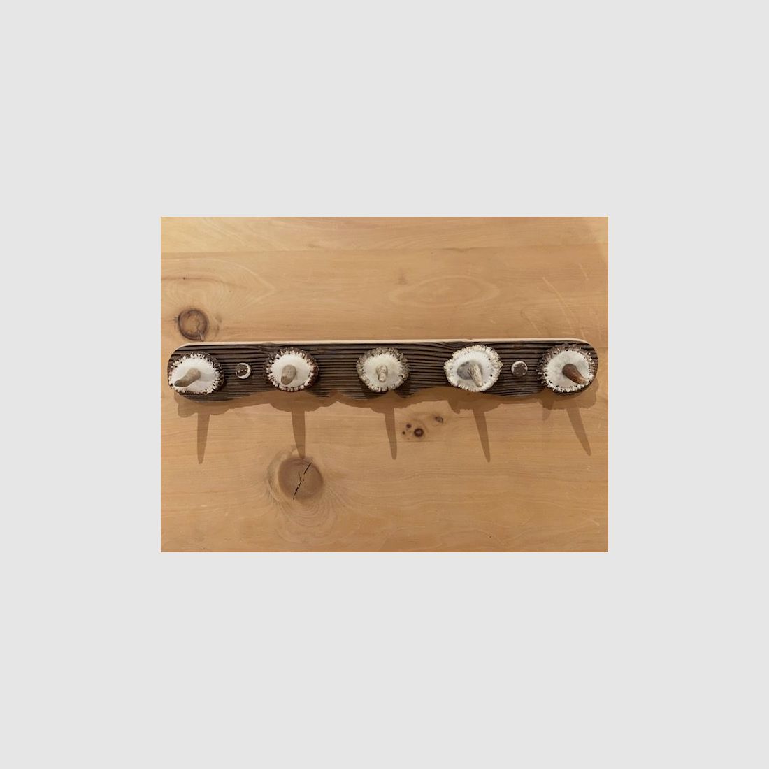 Coat hook for 5 jackets, image 1 of 2