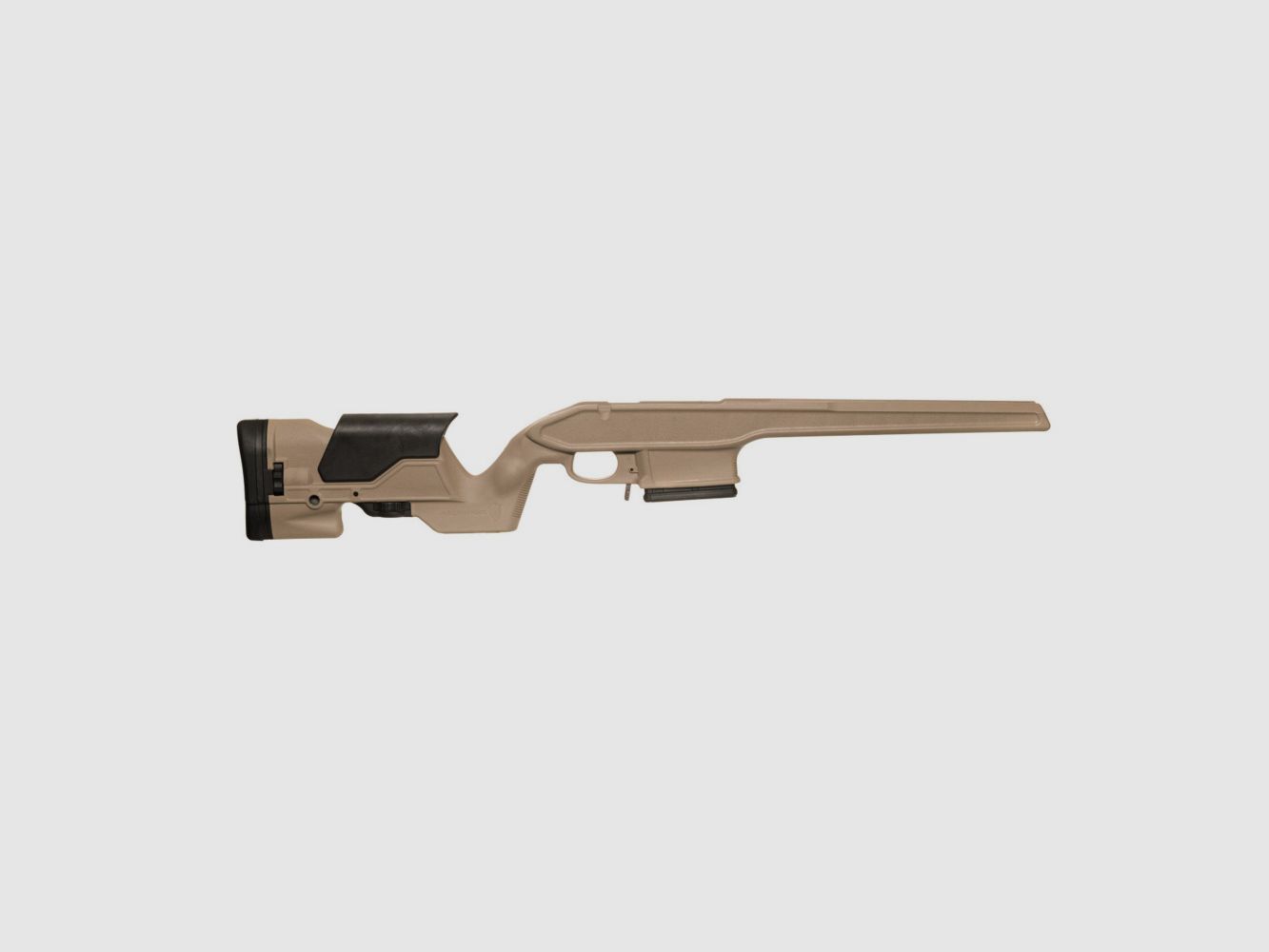 Tikka T3 Precision Rifle Stock Des Tan Polymer (incl. AA8MM 01 (10/5) RD TYPE B Magazine)
